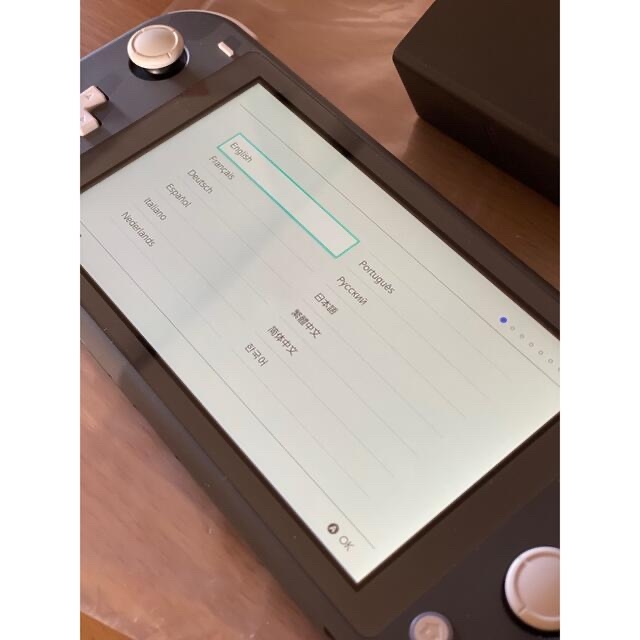 Nintendo Switch(ニンテンドースイッチ)の任天堂 スイッチライト 本体 箱 充電器 グレー エンタメ/ホビーのゲームソフト/ゲーム機本体(携帯用ゲーム機本体)の商品写真
