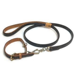 ルイヴィトン(LOUIS VUITTON)のルイヴィトン モノグラム コリエバグスターPM/レッスバグスターMM 首輪(犬)