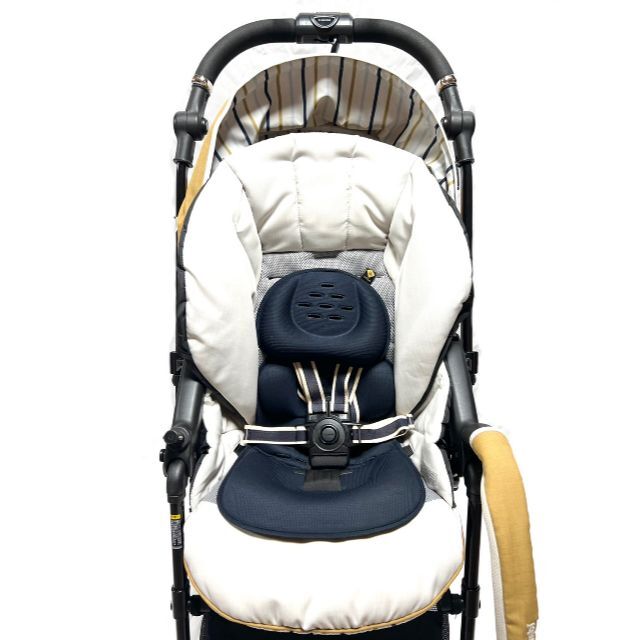 ☆極美品 コンビ ベビーカー スゴカル4キャス コンパクト ベルガモットイエロー