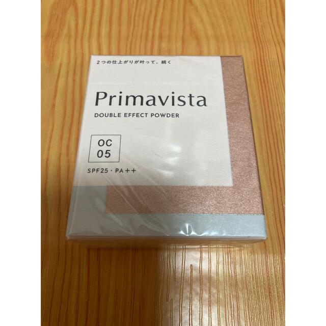 Primavista(プリマヴィスタ)のプリマヴィスタ　ダブルエフェクトパウダーオークル05 パフ付き コスメ/美容のベースメイク/化粧品(ファンデーション)の商品写真