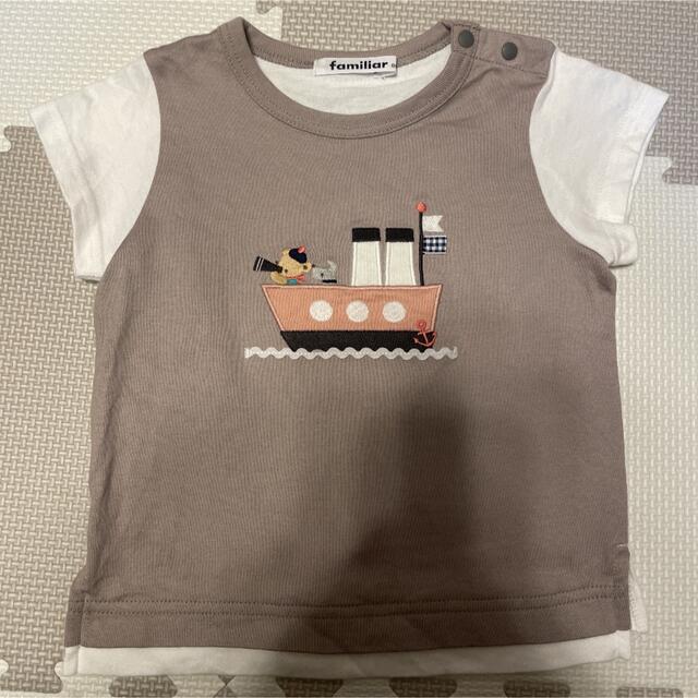 familiar - familiar マリンTシャツ 80の通販 by あかずきん's shop