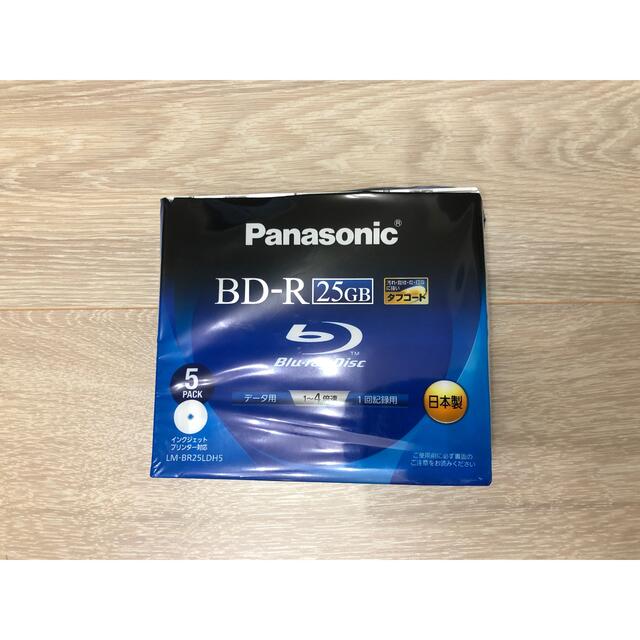 Panasonic(パナソニック)のPanasonic BD-R 25GB 5枚 エンタメ/ホビーのDVD/ブルーレイ(その他)の商品写真