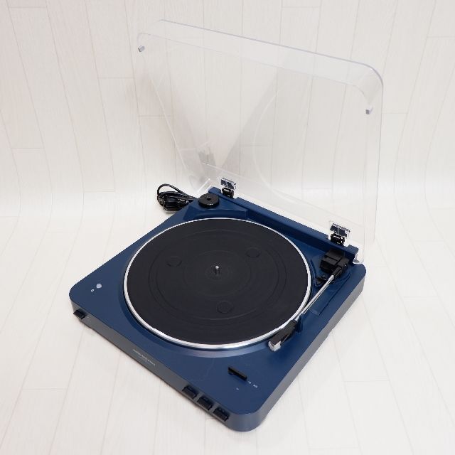 audio-technica - 良品 動作確認済み オーディオテクニカ AT-PL300BT NV ネイビー