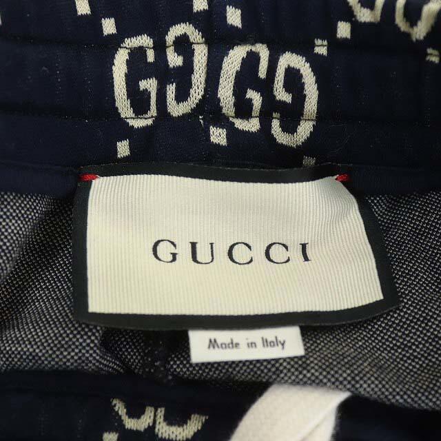 Gucci(グッチ)のグッチ GG ジャガード ジョギング パンツ テーパード サイドライン イージー メンズのパンツ(スラックス)の商品写真