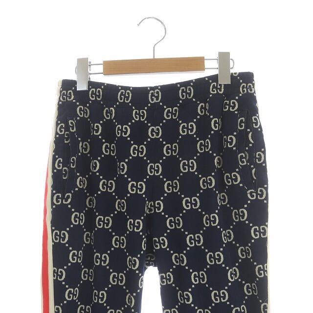 Gucci(グッチ)のグッチ GG ジャガード ジョギング パンツ テーパード サイドライン イージー メンズのパンツ(スラックス)の商品写真