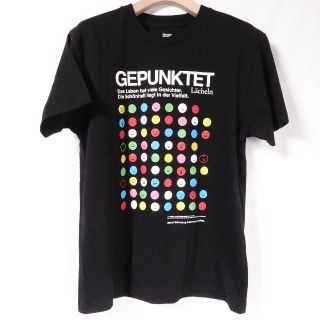 グラニフ(Graniph)のgraniph グラニフ　Tシャツ　ブラック　S プリント　レディース(Tシャツ(半袖/袖なし))