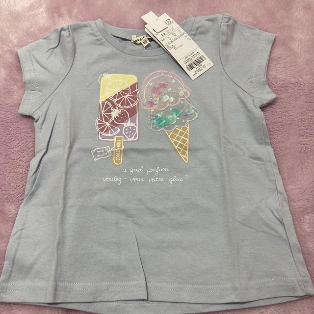 anyFAM(エニィファム)のエニィファム　Ｔシャツ2点　サイズ110 キッズ/ベビー/マタニティのキッズ服女の子用(90cm~)(Tシャツ/カットソー)の商品写真