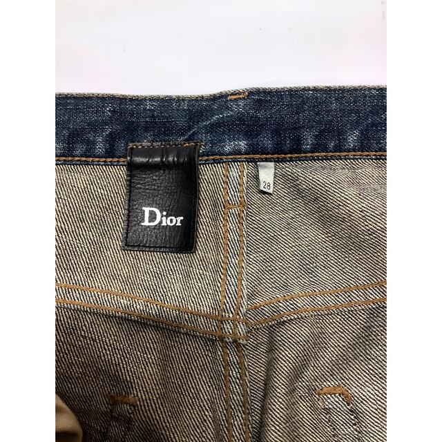 Christian Dior(クリスチャンディオール)のクリスチャンディオール　ビンテージ　ジーンズ　ダメージ加工　r128 メンズのパンツ(デニム/ジーンズ)の商品写真