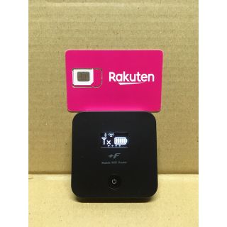 ラクテン(Rakuten)の楽天UN-LIMIT 設定済 SIMフリーWiFiルーター 軽量小型タイプ(スマートフォン本体)