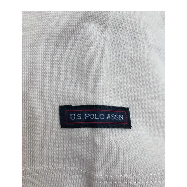 POLO RALPH LAUREN(ポロラルフローレン)のu.s.polo assn新品！ポロ L LサイズベージュTシャツ レディースのトップス(Tシャツ(半袖/袖なし))の商品写真