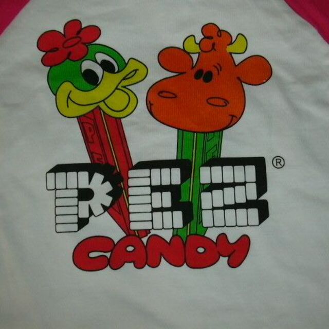 PEZ BABY Tシャツ/80/ピンク/￥1000 キッズ/ベビー/マタニティのベビー服(~85cm)(Ｔシャツ)の商品写真