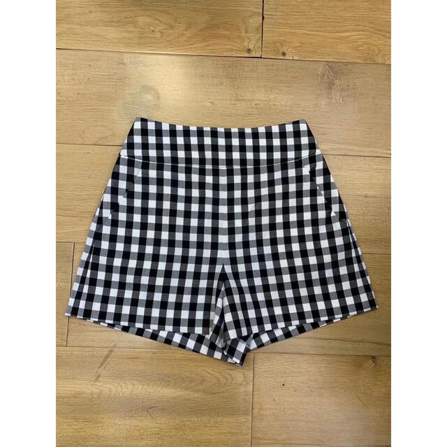 Alice+Olivia(アリスアンドオリビア)の❤️★Alice olive 新作新品  チェックショートパンツオシャレ レディースのパンツ(ショートパンツ)の商品写真