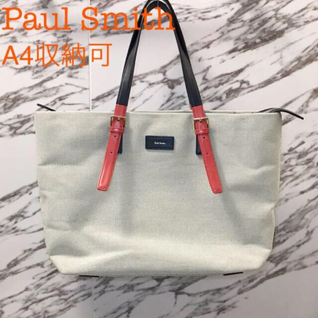 Mr.Jei様専用 PAUL SMITH カラードチップキャンバス トートバッグ ー品