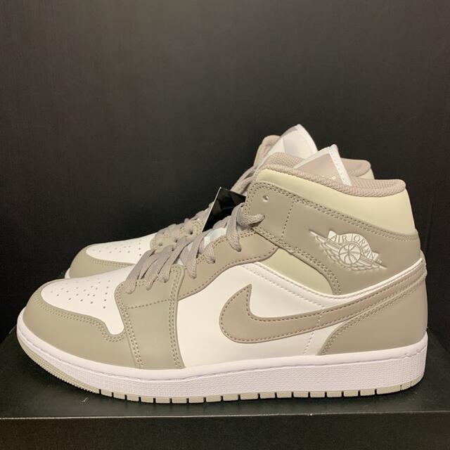 NIKE AIR JORDAN 1 MID  COLLEGE GREY