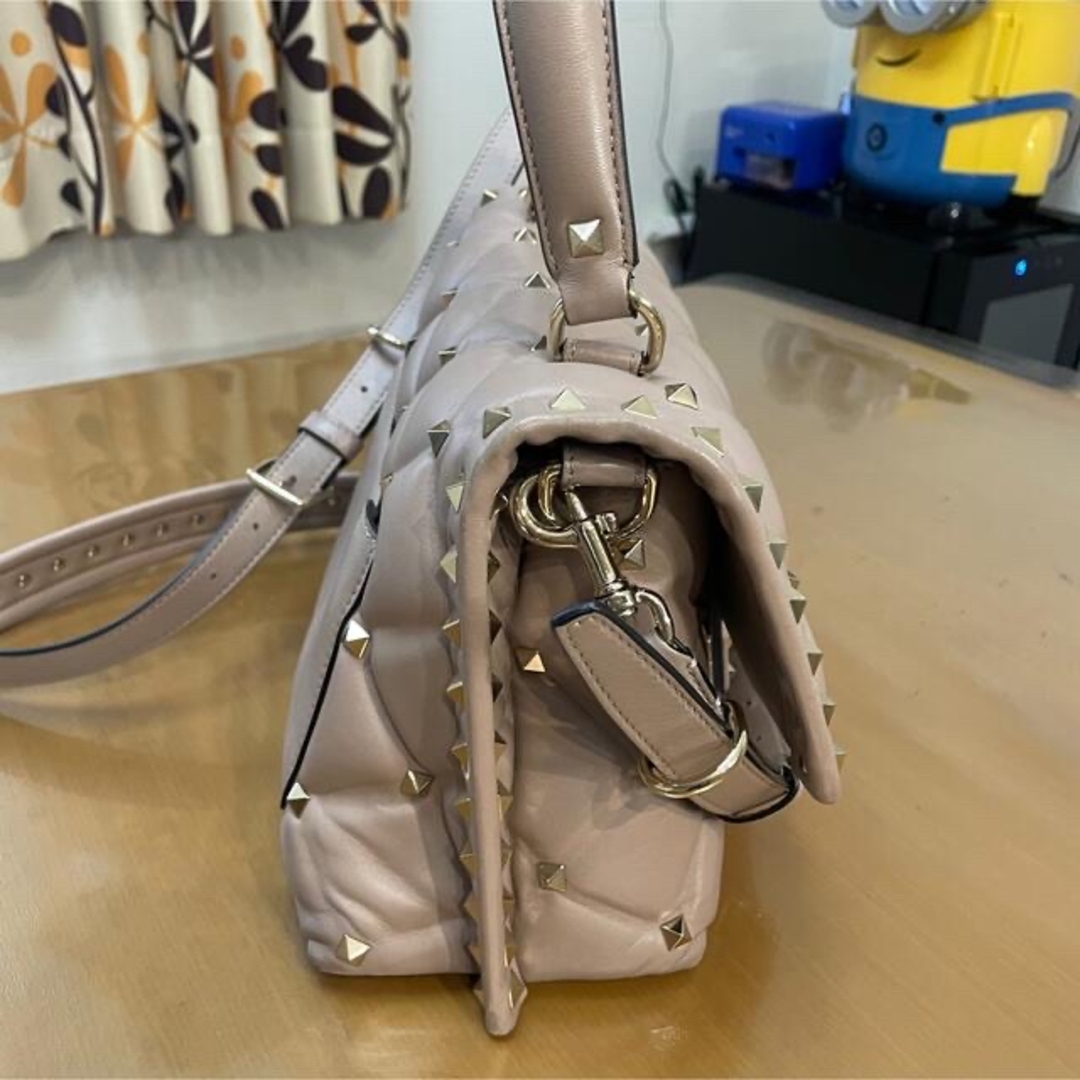 VALENTINO - ヴァレンティノ ショルダー付 ハンドバッグ の通販 VALENTINO - ヴァレンティノ ショルダー付 ハンドバッグ の通販