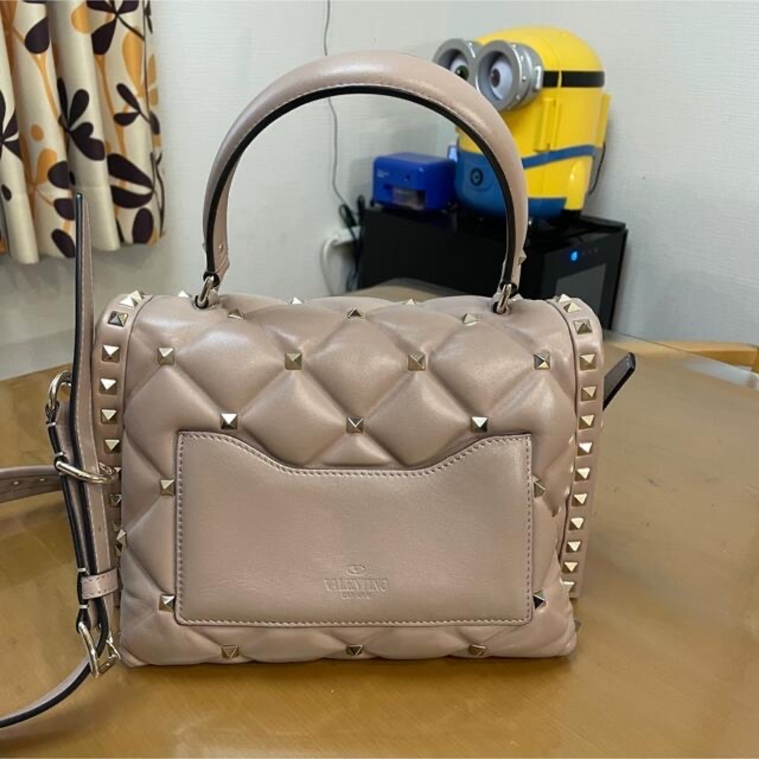 VALENTINO - ヴァレンティノ ショルダー付 ハンドバッグ の通販 VALENTINO - ヴァレンティノ ショルダー付 ハンドバッグ の通販