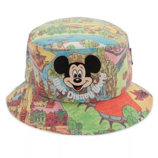 ディズニー(Disney)の日本未発売 ディズニー WDW 50周年 スピリットジャージーバケットハット ①(ハット)