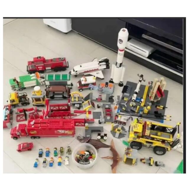 Lego(レゴ)のLEGO レゴ大量おまとめセット　カーズ、線路、道路など キッズ/ベビー/マタニティのおもちゃ(積み木/ブロック)の商品写真