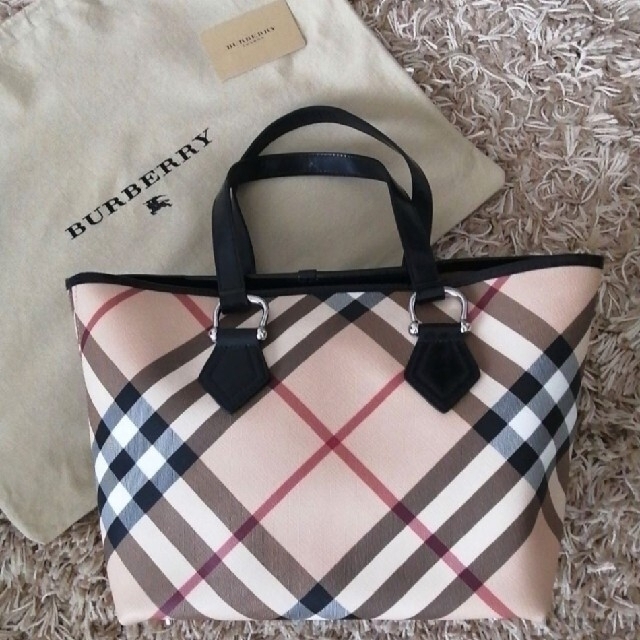 BURBERRY バーバリー トートバッグ ノバチェック-