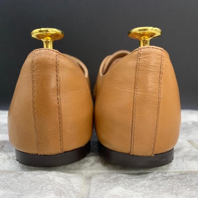 BIRKENSTOCK(ビルケンシュトック)の✨極美品 ビルケンシュトック SAUNDERS ソーンダース 本革 ブラウン 茶 レディースの靴/シューズ(ローファー/革靴)の商品写真