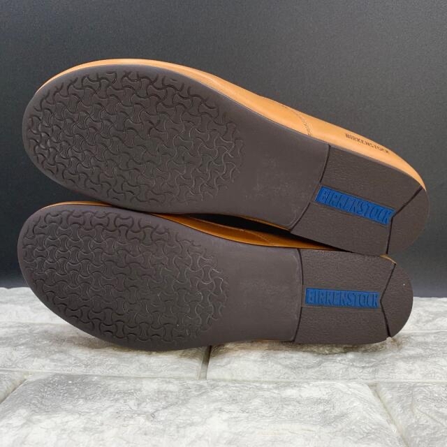 BIRKENSTOCK(ビルケンシュトック)の✨極美品 ビルケンシュトック SAUNDERS ソーンダース 本革 ブラウン 茶 レディースの靴/シューズ(ローファー/革靴)の商品写真