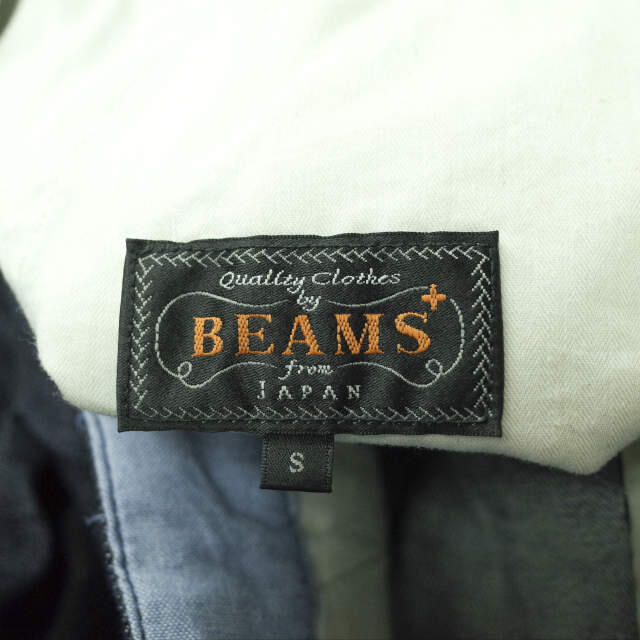 BEAMS PLUS ビームスプラス 21SS 2プリーツ デニムパンツ S約365cmダブル幅4cm裾幅