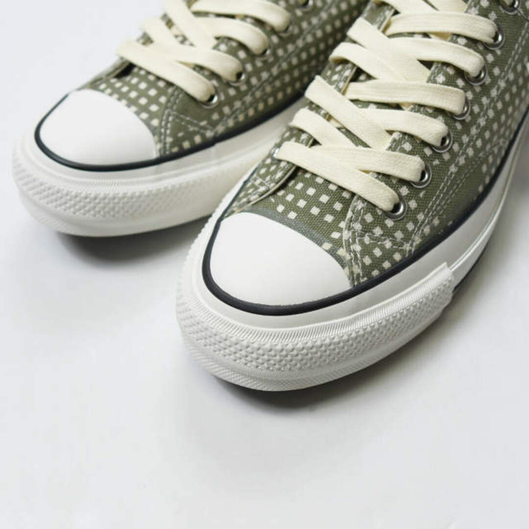 N.HOOLYWOOD COMPILE LINE x CONVERSE ADDICT x UNDERCOVER エヌハリウッド コンバースアディクト アンダーカバー 21AW 別注 CHUCK TAYLOR NU OX 2212-SE01peg US8.5(27cm) KHAKI CHECK ナイトカモフラージュ REBEL スニーカー シューズ【新古品】【N.HOOLYWOOD】