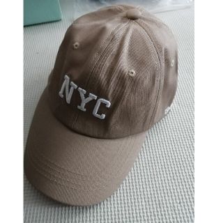 ニューエラー(NEW ERA)の【未使用】ベージュ キャップ(キャップ)