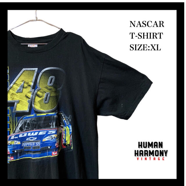 NASCAR ナスカー レーシング Tシャツ 古着 メンズのトップス(Tシャツ/カットソー(半袖/袖なし))の商品写真