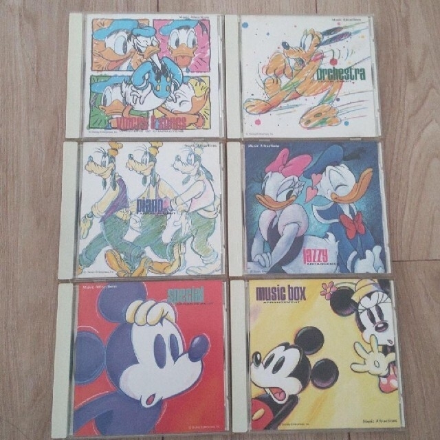 Disney(ディズニー)のディズニー 千趣会 CD 6枚セット エンタメ/ホビーのCD(キッズ/ファミリー)の商品写真
