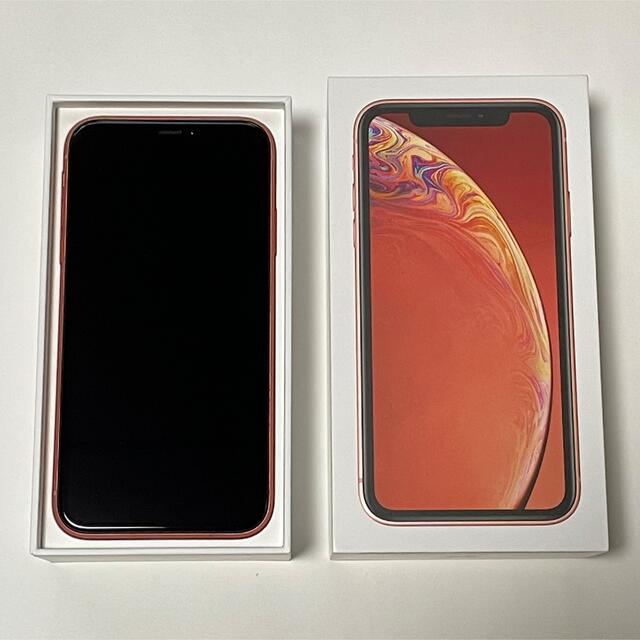 ✨とら様専用✨iPhone XR コーラル 64GB SIMフリー いいスタイル