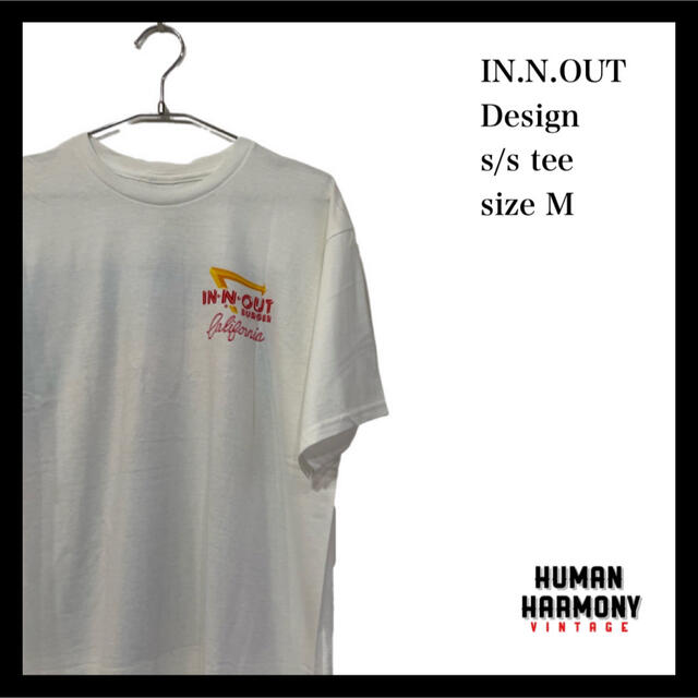 インナウト IN.N.OUT デザイン 半袖Tシャツ 新品 メンズのトップス(Tシャツ/カットソー(半袖/袖なし))の商品写真