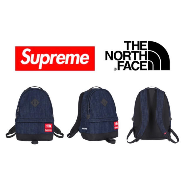 15SS Supreme/The North Face DenimDayPack