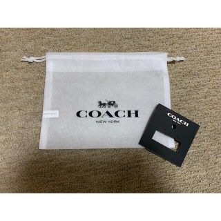 コーチ(COACH)のCOACH袋　布袋&ピアス台紙(ショップ袋)