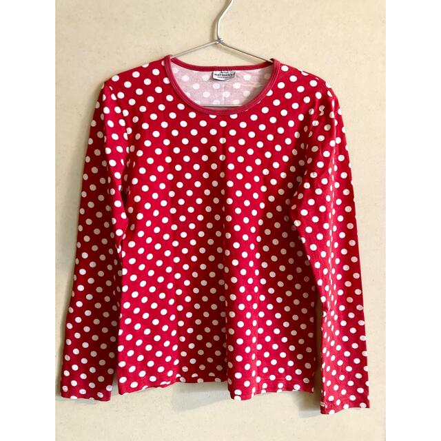 marimekko(マリメッコ)のマリメッコ 水玉カットソー レディース M レディースのトップス(カットソー(長袖/七分))の商品写真