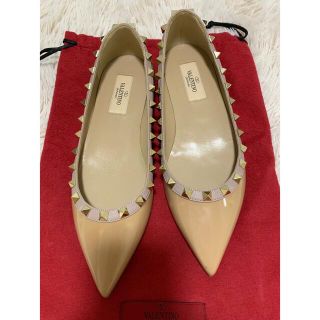 ヴァレンティノ(VALENTINO)のヴァレンティノ ⭐︎ロックスタッズ⭐︎パンプス⭐︎1回着用美品(ハイヒール/パンプス)