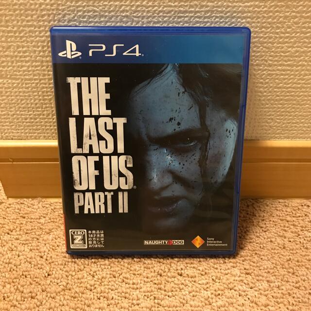 PlayStation4(プレイステーション4)のThe Last of Us Part II（ラスト・オブ・アス パートII）  エンタメ/ホビーのゲームソフト/ゲーム機本体(家庭用ゲームソフト)の商品写真