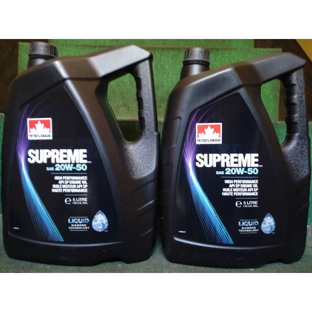 ペトロカナダ シュプリーム SUPREME SP 20W-50 5L 3缶セット