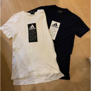 アディダス(adidas)のadidas 半袖Tシャツ　2枚セット(Tシャツ/カットソー(半袖/袖なし))