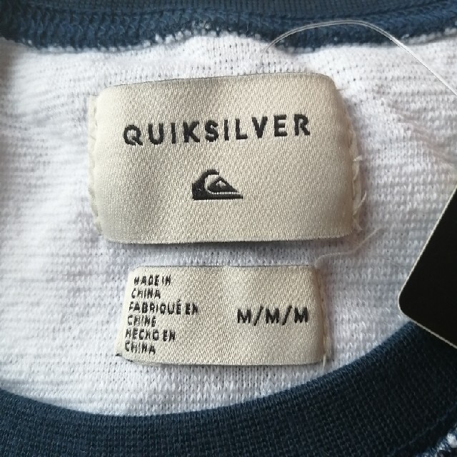 QUIKSILVER(クイックシルバー)のクイックシルバー パイル地 胸ポケット ボーダーTシャツ 新品 メンズのトップス(Tシャツ/カットソー(半袖/袖なし))の商品写真