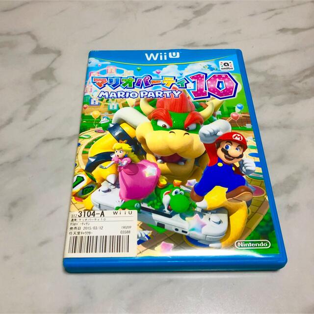 Wii U(ウィーユー)のマリオパーティWii U 任天堂　wii u ケース付　ゲーム エンタメ/ホビーのゲームソフト/ゲーム機本体(家庭用ゲームソフト)の商品写真