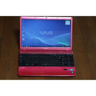 バイオ(VAIO)のVAIO Eシリーズ　VPCEB39FJ　ピンク(ノートPC)