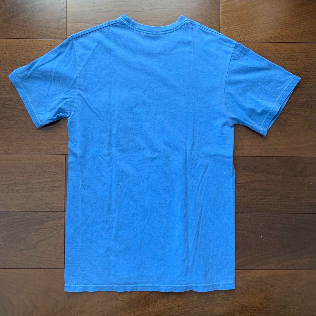 STUSSY(ステューシー)のSTUSSY ステューシー Tシャツ ブルー 青 ショーンフォント ワンポイント メンズのトップス(Tシャツ/カットソー(半袖/袖なし))の商品写真