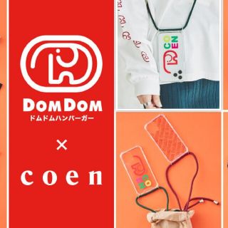 コーエン(coen)のモバイルケース DOMDOM×coenコラボ スマホケース iphone(iPhoneケース)