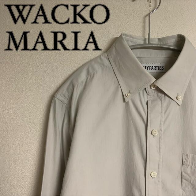 WACKO MARIA(ワコマリア)の【美品】WACKO MARIA ワコマリア　MONTI  シャツ　オフホワイト メンズのトップス(シャツ)の商品写真