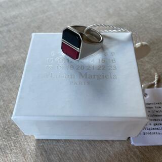 マルタンマルジェラ(Maison Martin Margiela)のS新品 メゾン マルジェラ スプリット ツートーン シグネット リング 指輪(リング(指輪))