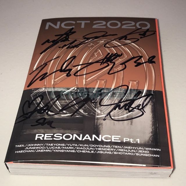 メリット NCT127 直筆サイン「Resonance Pt.1」The Future CD