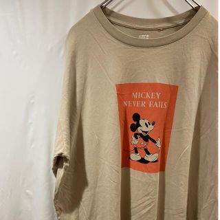 ディズニー(Disney)のDisney キャラクターTシャツ ミッキーマウス Tシャツ オーバーサイズ(Tシャツ/カットソー(半袖/袖なし))