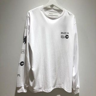 ルーカ(RVCA)のRVCA BC041057 - Lサイズ 綿100% WHT 新品未使用です！(Tシャツ/カットソー(半袖/袖なし))