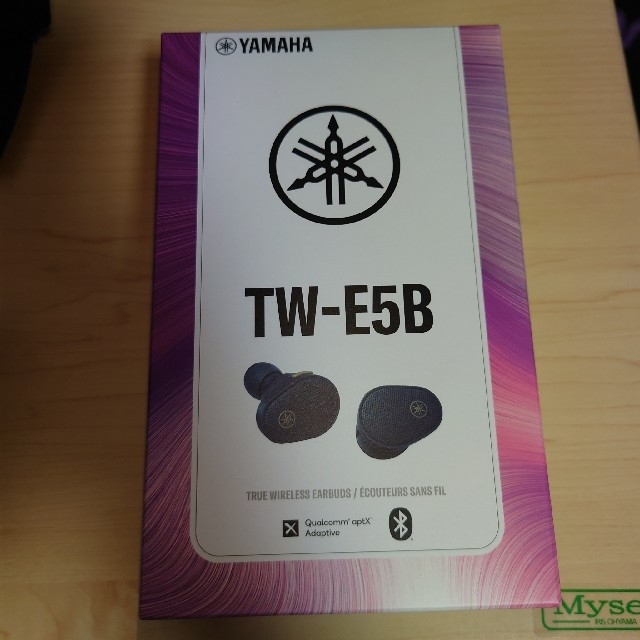 ヤマハ(ヤマハ)の[中古] ヤマハ　TW-E5B 　ブルー スマホ/家電/カメラのオーディオ機器(ヘッドフォン/イヤフォン)の商品写真